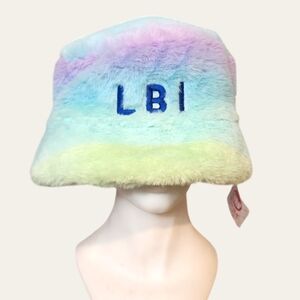 Othr Multicolor Furry Hat